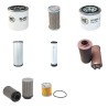 KUBOTA U 45 S Filter Service Kit w/Kubota V2203-M-E2Bh-5 Eng.