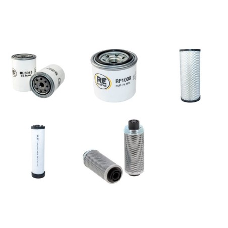 KUBOTA U 50-3 Filter Service Kit w/Kubota V2203-Mebh Eng. 2006-