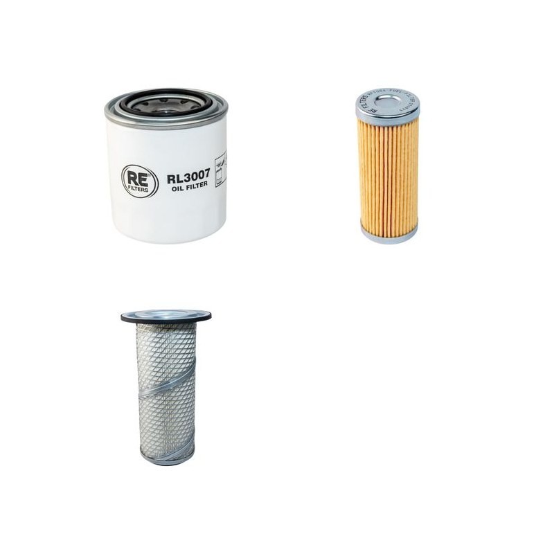 Filter Kit for Kubota Engines V 1205/E with 4 CYL 1198CMC Engine 27 CH
