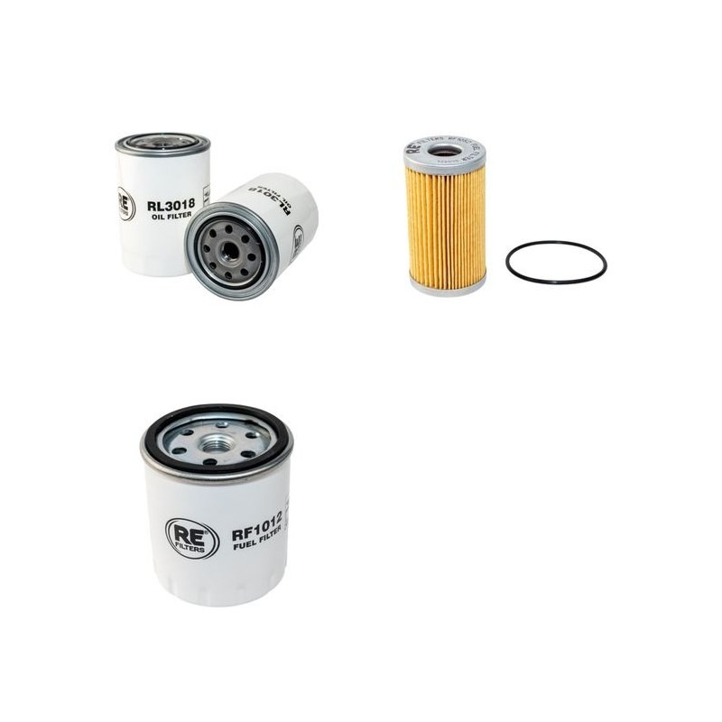 Filter Kit for Kubota Engines V 2203/B/E with 4 CYL 2197CMC Engine 46 CH