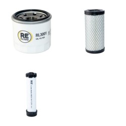 KUBOTA ZD321 Filter Service Kit w/Kubota D782-E2ZD2 Eng.