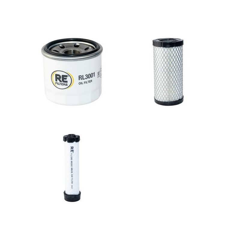Filter Kit for Kubota ZD 321 with Kubota D782-E2ZD2 Engine