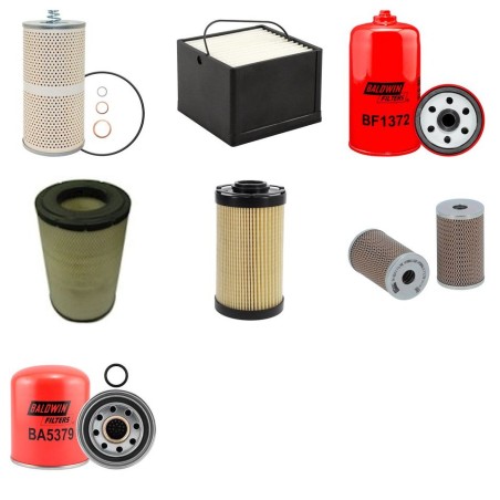 AYATS BRAVO Filter Service Kit w/MAN D2666LUH25 Eng.   YR  09.01- 360 CH A34