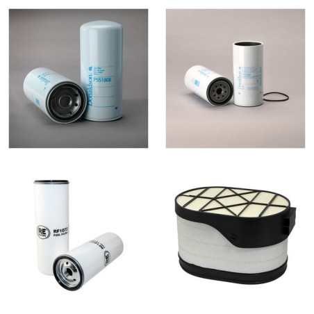 AZTEC GRAPHIT Filter Service Kit Air Oil Fuel Filters w/CAT C13 Eng. SN  GW YR  2012- 485CH/354KW