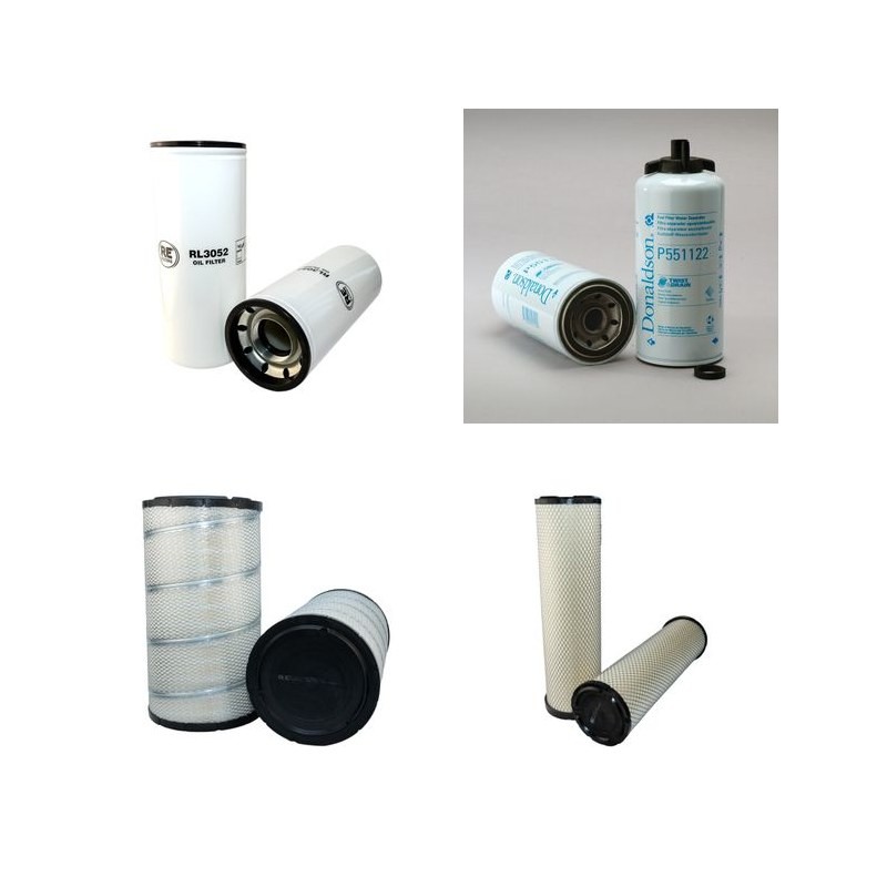 BACKHUS 16.50 Filter Service Kit Air Oil Fuel Filters w/Cummins  Eng.   YR  2012