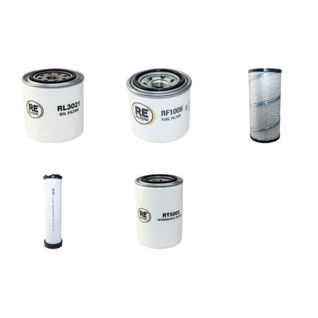BANDIT 990 XP Filter Service Kit withKubota V3600Tet02 Eng 2011