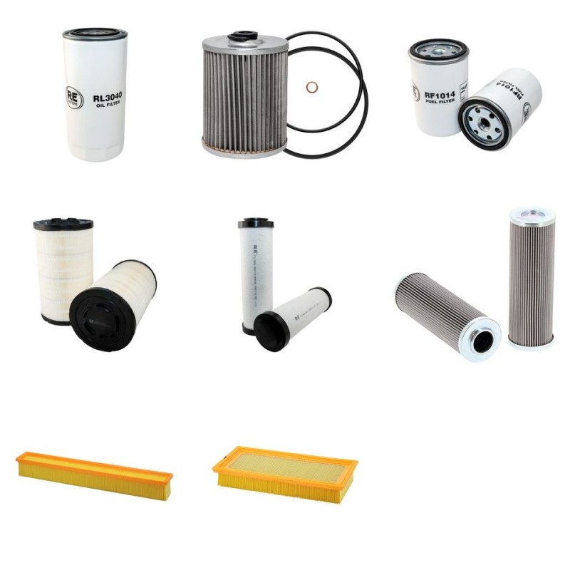 LAMBORGHINI R 7.190 Filter Service Kit w/Deutz BF6M1013EC Eng.   YR  2002- 190 CH