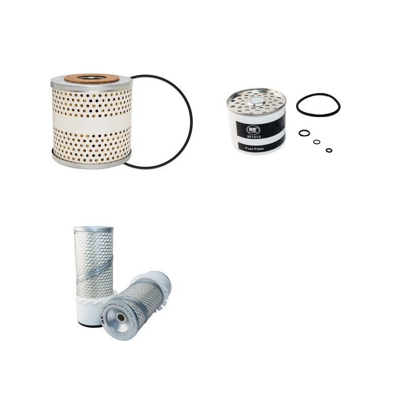LANCER BOSS 2-35D/45D Filter Service Kit Air Oil Fuel Filters w/FORD  Eng.
