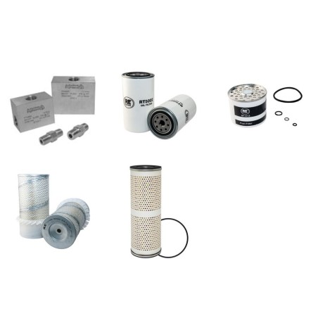LANCER BOSS B SERIE MKIII Filter Service Kit w/Perkins 6.354 Eng.
