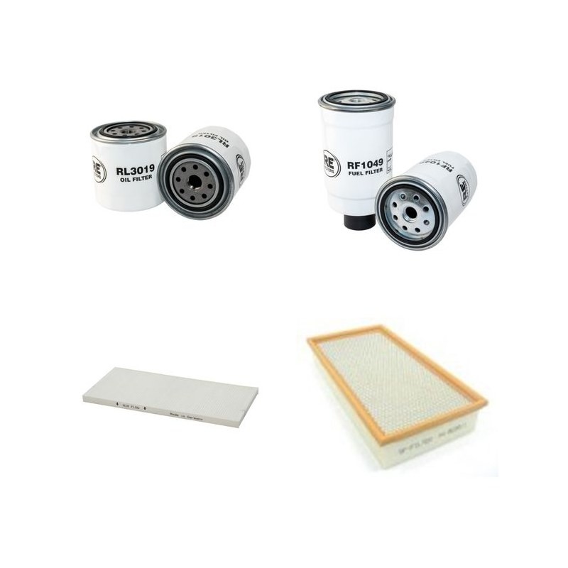 LANCIA DELTA II 1.9 TURBO DIESEL Filter Service Kit w/ 835A4000 Eng.   YR  09.94-07.99 90 CH