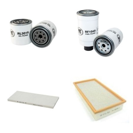 LANCIA DELTA II 1.9 TURBO DIESEL Filter Service Kit w/ 835A4000 Eng.   YR  09.94-07.99 90 CH