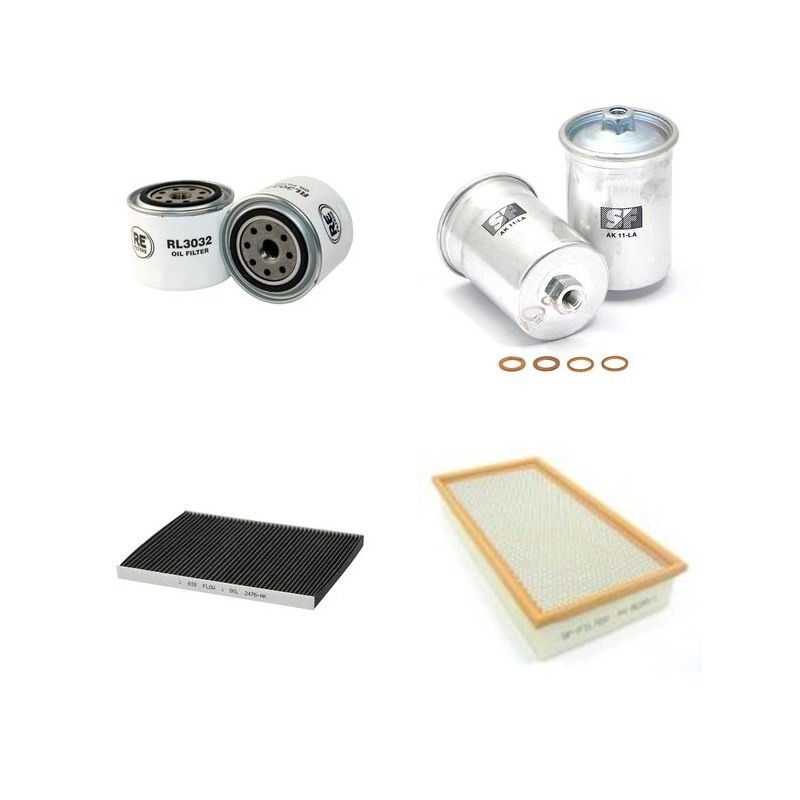 LANCIA KAPPA 2.0 TURBO 16V (4CYL) Filter Service Kit w/ 838A4000 Eng.   YR  02.95- 205 CH