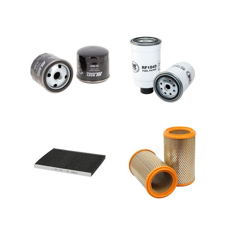 LANCIA KAPPA 2.4 TURBO DIESEL 5 CYL. Filter Service Kit w/ 185A2000 Eng.   YR  11.94-03.99 124 CH