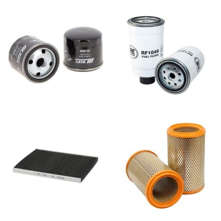 LANCIA KAPPA 2.4 TURBO DIESEL 5 CYL. Filter Service Kit w/ 185A2000 Eng.   YR  11.94-03.99 124 CH