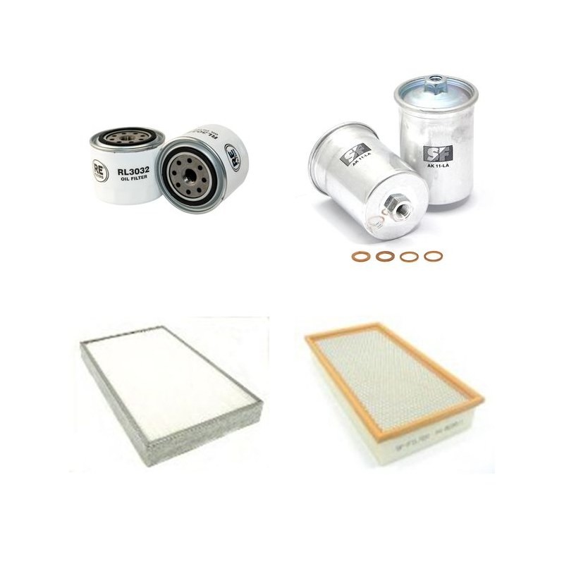 LANCIA THEMA 2.0I E 16V Filter Service Kit      YR  09.92-