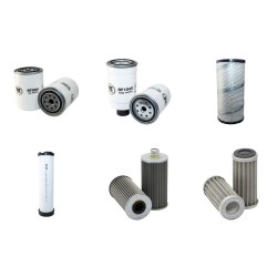 LANDINI 100 ATLANTIS Filter Service Kit w/Perkins 1004-40T Eng. 2002- HP 93 CH