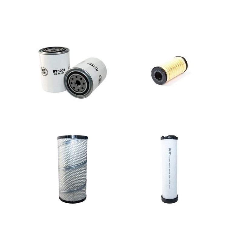 LANDINI 105 REX T3 Filter Service Kit Air Oil Fuel Filters w/Perkins  Eng.   YR  2008-  TIER III