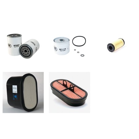 LANDINI 110 REX TOP RESTYLING T3 Filter Service Kit Air Oil Fuel Filters w/Perkins  Eng.   YR  2011-  TIER III