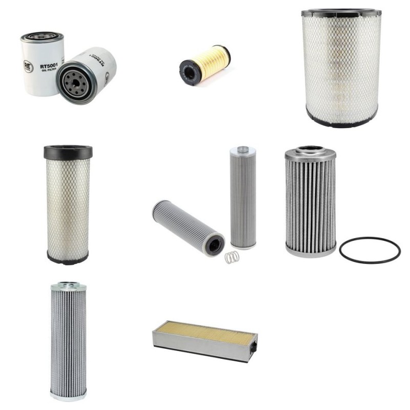 LANDINI 115 MYTHOS TDI Filter Service Kit w/Perkins 1106-E60TA Eng.   YR  2006-