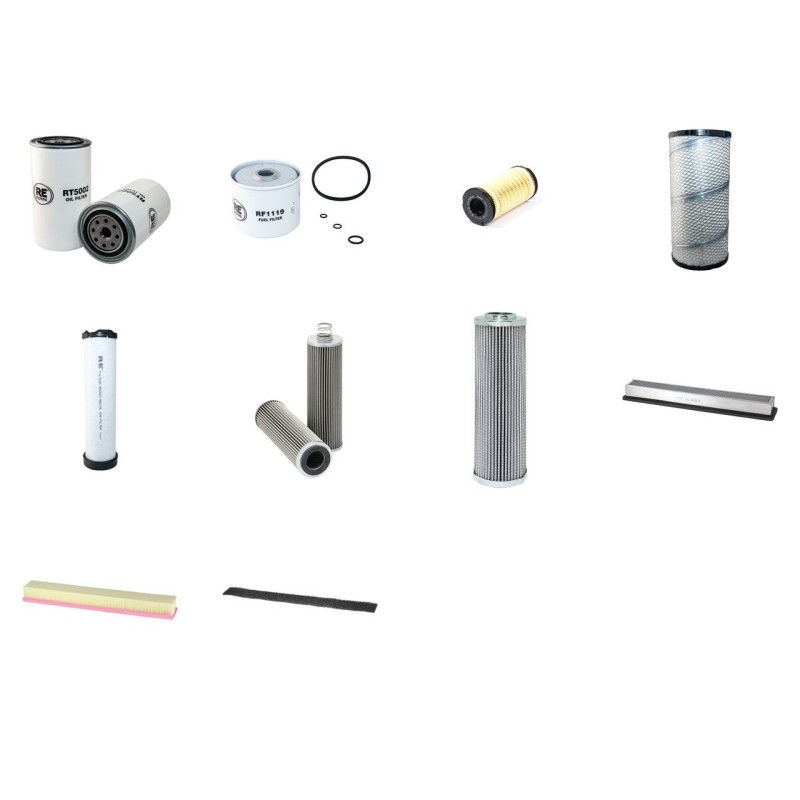 LANDINI 115 POWERMONDIAL T3 Filter Service Kit w/Perkins 1104 Eng.   YR  2011-