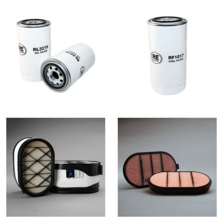LANDINI 145 POWERMAX Filter Service Kit Air Oil Fuel Filters w/Iveco  Eng.