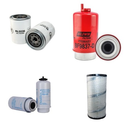 LANDINI 150 POWERLIFT T2 Filter Service Kit w/Sisu Eng. TIER II