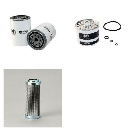 LANDINI 16500 DT TURBO INTERCOOLER Filter Service Kit w/Perkins At6.3544.4 Eng.