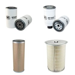 LANDINI 16550 TURBO Filter Service Kit w/Perkins 1006.6TWG Eng.