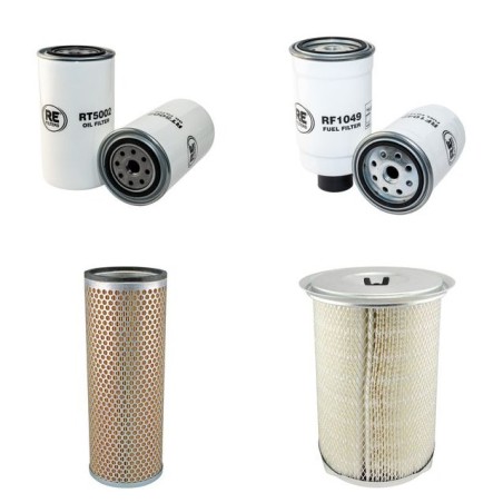 LANDINI 16550 TURBO Filter Service Kit w/Perkins 1006.6TWG Eng.