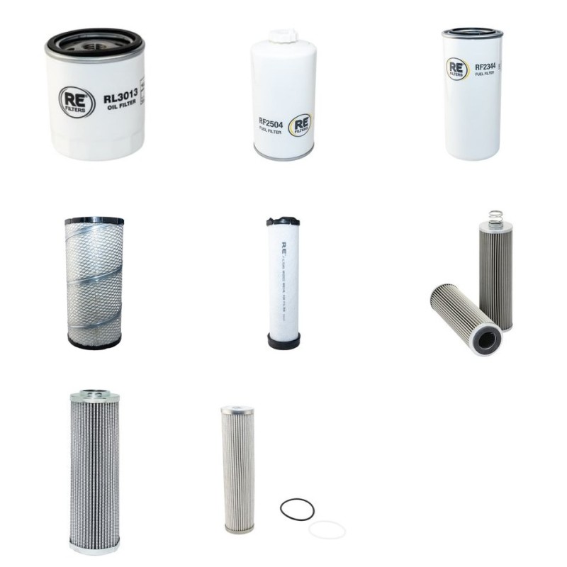 LANDINI 4-090 Filter Service Kit w/Deutz C4Dt62 Eng. 2015- HP 90CH