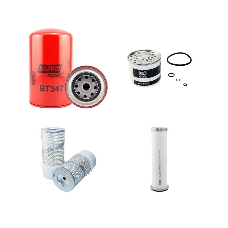 AGRIFULL 60/60 DT Filter Service Kit Air Oil Fuel Filters w/Iveco 8035.05 Eng.