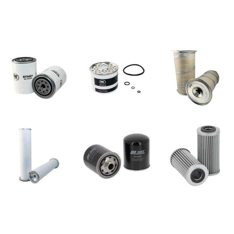LANDINI 7800 C Filter Service Kit w/Perkins  Eng.