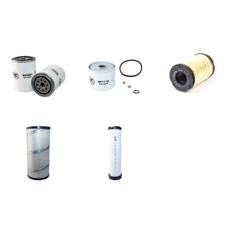 LANDINI 80 TECHNOFARM T3 Filter Service Kit Air Oil Fuel Filters w/Perkins  Eng.   YR  2011-  TIER III