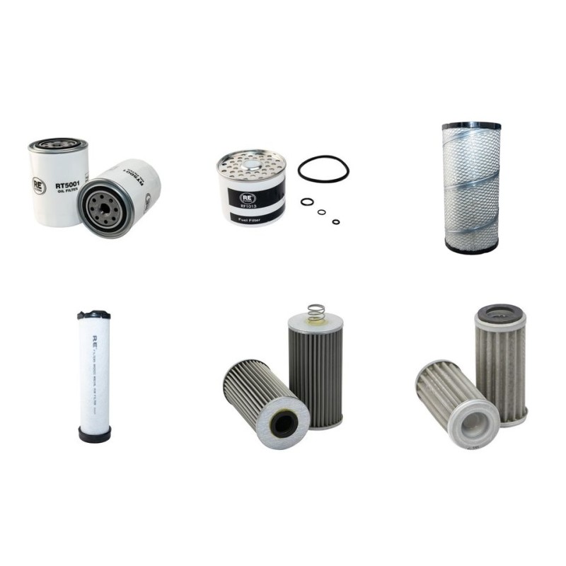 LANDINI 90 ATLANTIS Filter Service Kit w/Perkins 1004-40T Eng. 2002- HP 88 CH