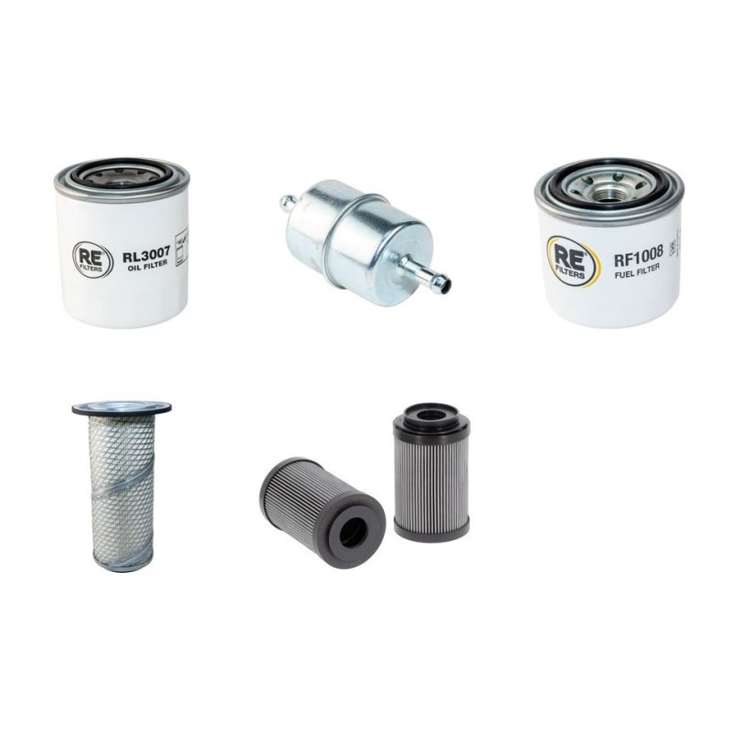 LASER GRADER 106-6 WD Filter Service Kit w/Kubota D1105 Eng.   YR  2011-