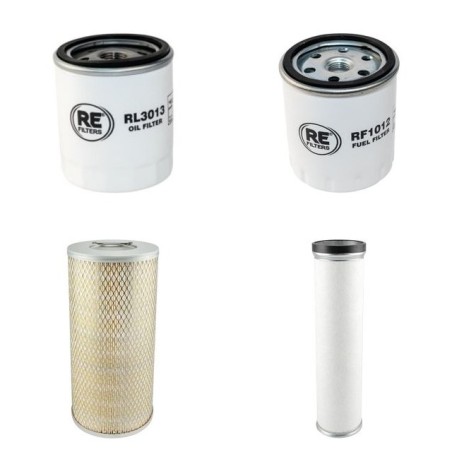 LAUPRETRE LTH 090 Filter Service Kit Air Oil Fuel Filters w/Deutz BF4M2011 Eng.
