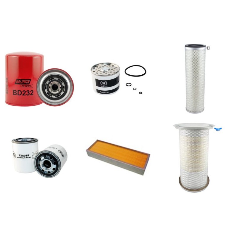 LAVERDA 3550 R Filter Service Kit w/Iveco AIFO 8061.SI25TURBO Eng.