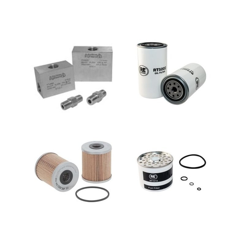 LAVERDA M 132 Filter Service Kit w/Perkins 6.372 Eng.