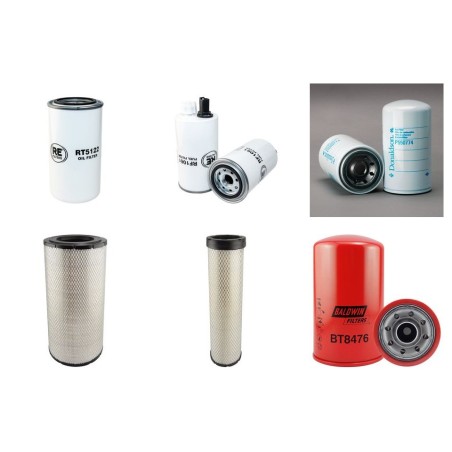 LEBRERO X 5 RAHILE Filter Service Kit w/Cummins QSB6.7 Eng.   YR  2008-