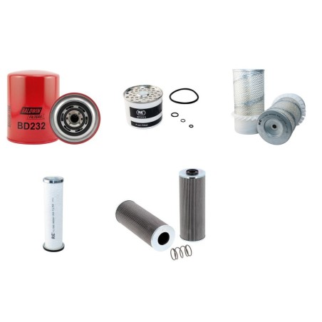 LEFORT 400 CONQUIEROR Filter Service Kit w/IVECO 806125.05 Eng.