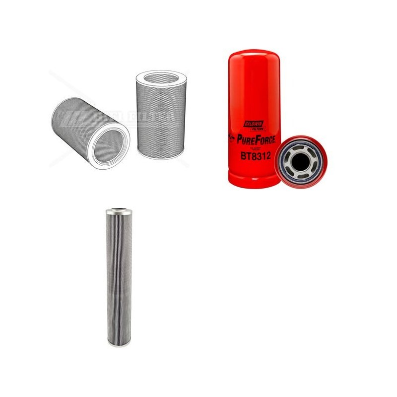 LETOURNEAU L 1400 Filter Service Kit w/Cummins QSK60 Eng.