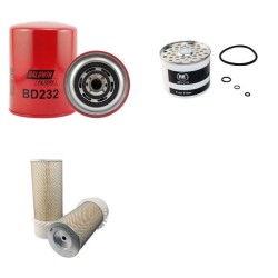L'EUROPEA S 110 TCEDB Filter Service Kit w/Iveco Aifo 8061Si16 Eng.