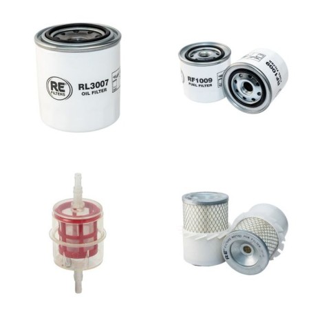 LIBRA 116 S Filter Service Kit Air Oil Fuel Filters w/Kubota D1005E Eng.