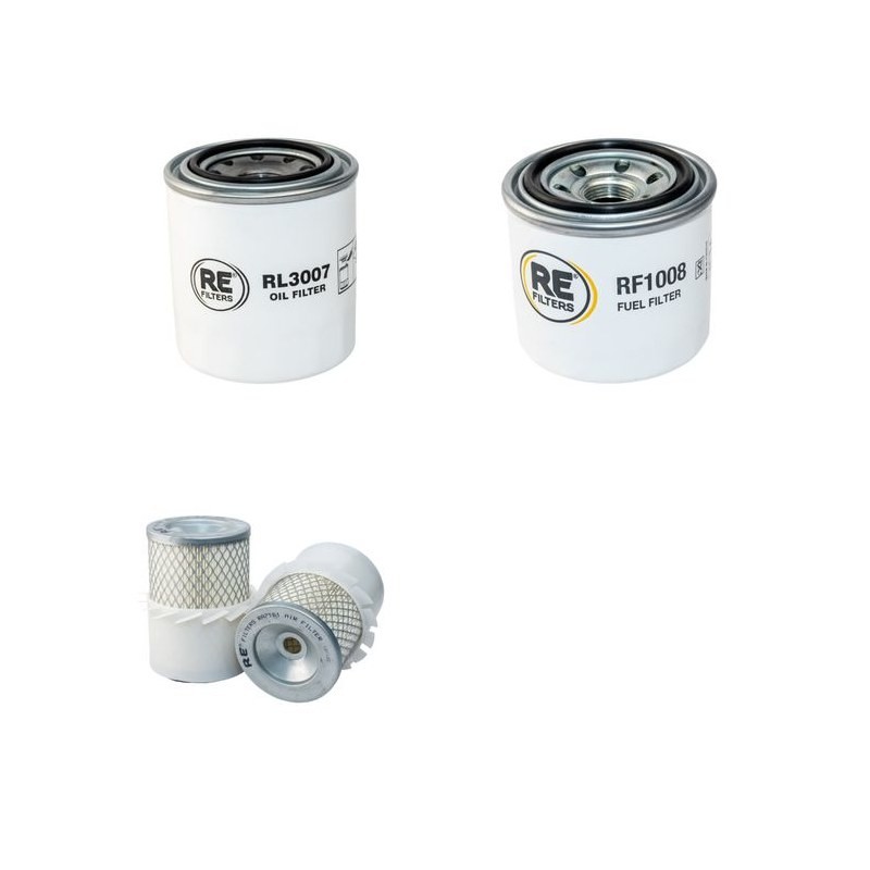 LIBRA 118 SV Filter Service Kit Air Oil Fuel Filters w/Kubota D1005E Eng.