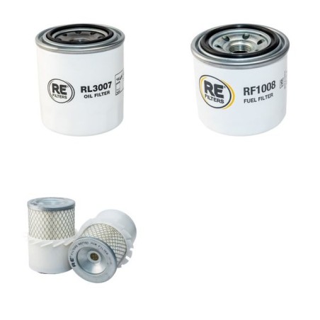 LIBRA 118 SV Filter Service Kit Air Oil Fuel Filters w/Kubota D1005E Eng.