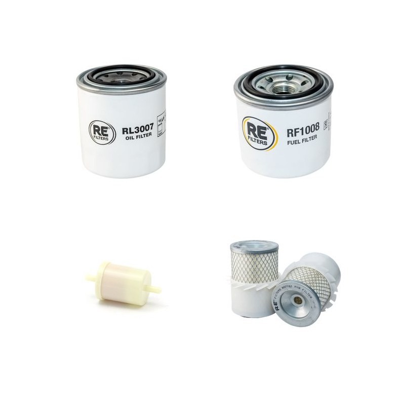 LIBRA 218 SV Filter Service Kit Air Oil Fuel Filters w/Kubota D1005 Eng.