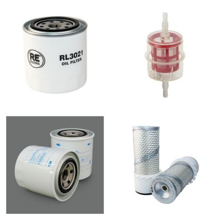 LIBRA 225 S Filter Service Kit Air Oil Fuel Filters w/Kubota  Eng.