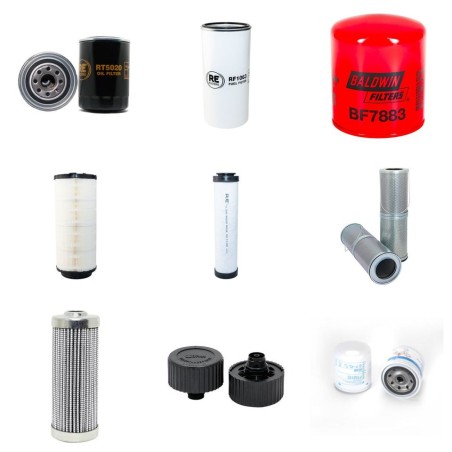 LIEBHERR A 309 LITRONIC Filter Service Kit w/Deutz BF4M1013 Eng.   YR  2005-  717