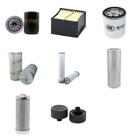 LIEBHERR A 310 B LITRONIC Filter Service Kit w/Deutz BF4M2012 Eng. SN  12519-