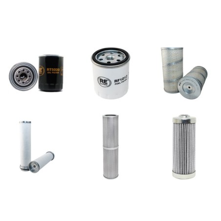 LIEBHERR A 312 Filter Service Kit w/Deutz BF4M1012 Eng. SN  -1200